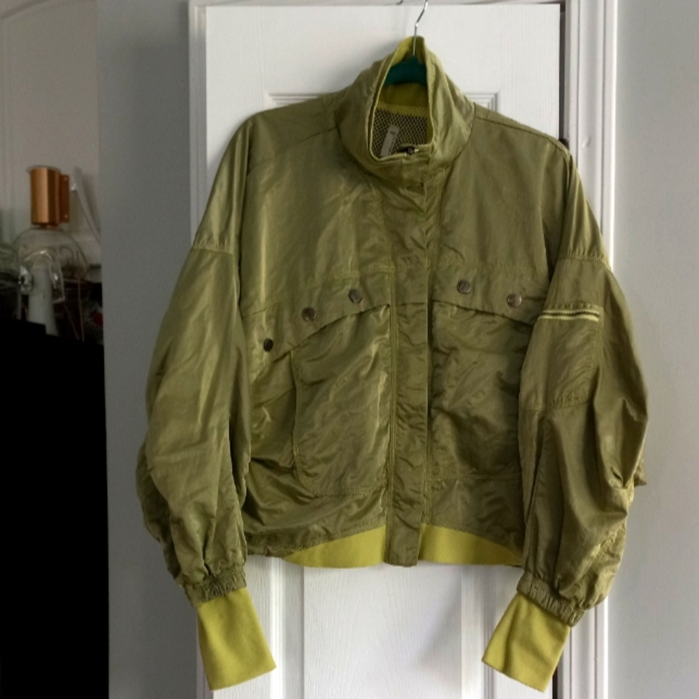 FREE PEOPLE  Green Women's Jacket
